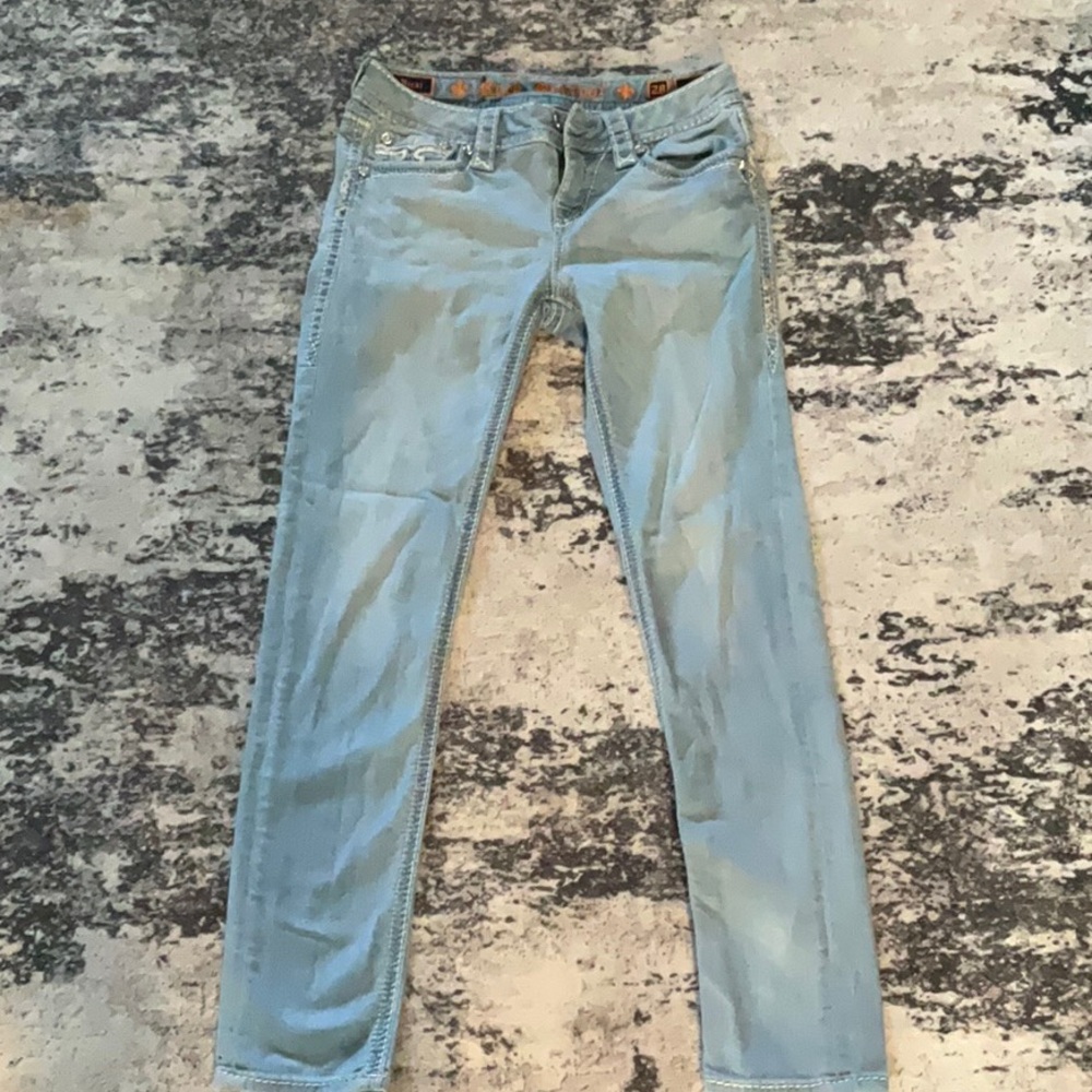 Rock Revival Light Blue Skinny Jeans